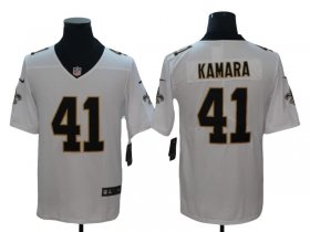 Root for the Saints - KAMARA White Jersey II Black #41