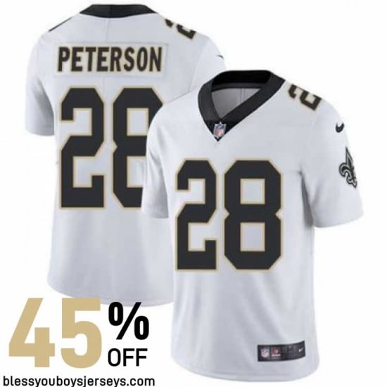 Twill Embroidered New Orleans Saints Who Dat Jersey #28 - Peterson Pro Bowl Edition