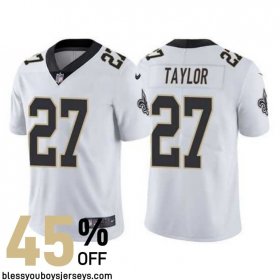 Sublimated Design New Orleans Saints Finish Strong Jersey #27 - Taylor Star Player Version