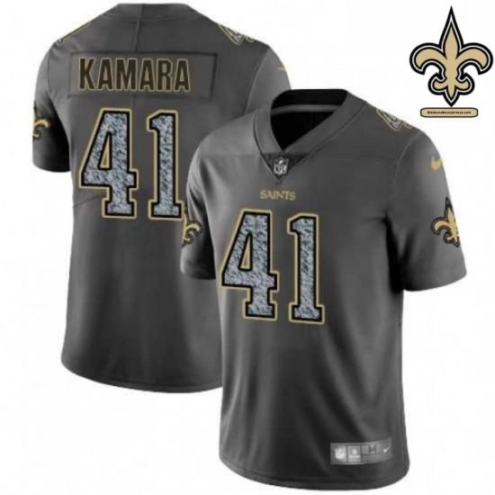 Reinforced Stitching Kamara #41 Star Player Version - New Orleans Saints Sir Saint Super Bowl Bound