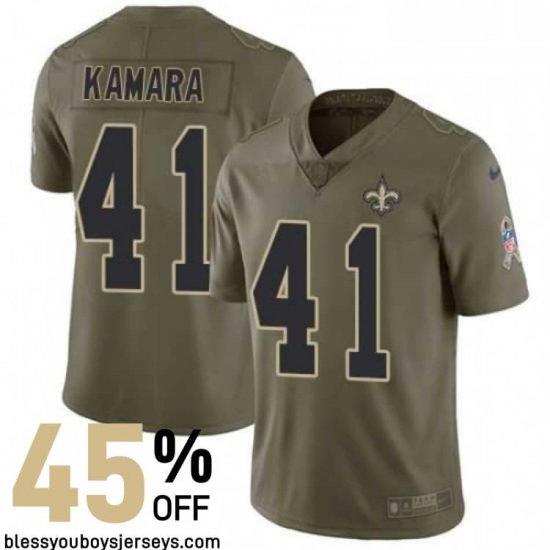 Twill Embroidered New Orleans Saints vs Atlanta Falcons Collector\'s Jersey #41 | 2025