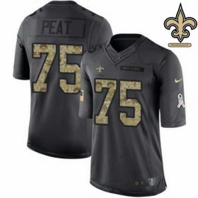 Peat #75 Black and Gold Collector's Jersey - New Orleans Saints Franchise Edition