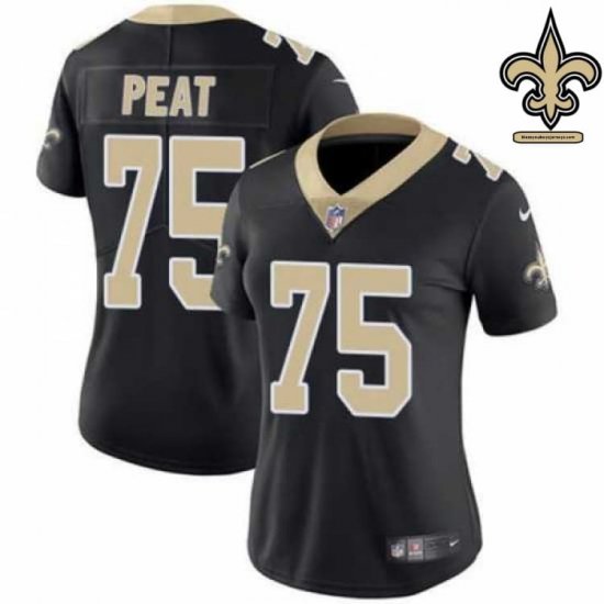 Reinforced Stitching New Orleans Saints vs Atlanta Falcons Pro Line Jersey #75 | 2025