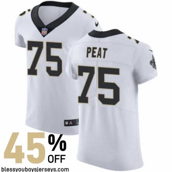 Reinforced Stitching Peat #75 Player Edition - New Orleans Saints Sir Saint Warrior Collection