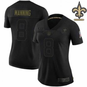 Manning #8 Black and Gold Limited Edition Jersey - New Orleans Saints Organization Authentic
