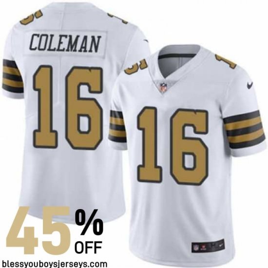 Sublimated Design Coleman #16 Pro Bowl Edition - New Orleans Saints Sir Saint Game Day