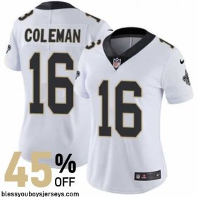 Mesh Breathable Coleman #16 Who Dat Nation Collector's Jersey - New Orleans Saints Gridiron Glory Mesh Breathable Coleman #16 Who Dat Nation Collector's Jersey - New Orleans Saints Gridiron Glory