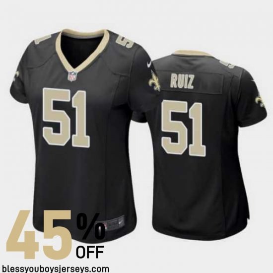 Authentic Pro-Fit Ruiz #51 Pro Bowl Edition - New Orleans Saints Sir Saint Championship Edition