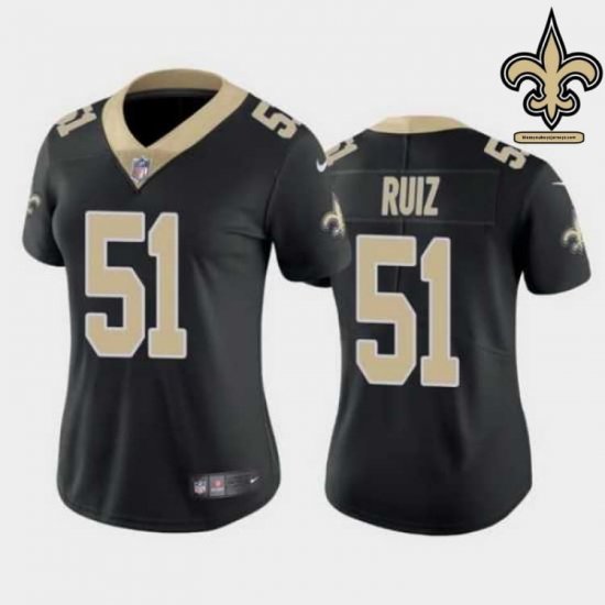 Ruiz #51 The Big Easy Vapor Untouchable Jersey - New Orleans Saints Club Special