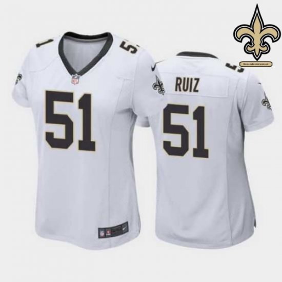 Ruiz #51 Who Dat Nation Authentic Jersey - New Orleans Saints Squad Exclusive