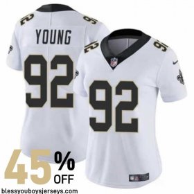 Reinforced Stitching New Orleans Saints vs Atlanta Falcons Vapor Untouchable Jersey #92 | 2025 Reinforced Stitching New Orleans Saints vs Atlanta Falcons Vapor Untouchable Jersey #92 | 2025