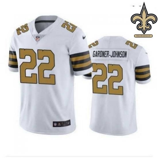 Authentic Pro-Fit Johnson #22 Who Dat Nation Pro Line Jersey - New Orleans Saints Organization Authentic