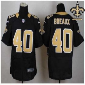 Authentic Pro-Fit New Orleans Saints Who Dat Jersey #40 - Breaux Star Player Version