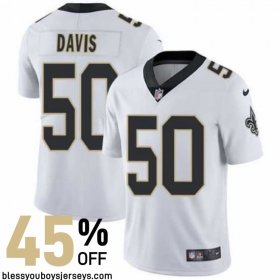 Davis #50 Who Dat Nation Collector's Jersey - New Orleans Saints Club Special