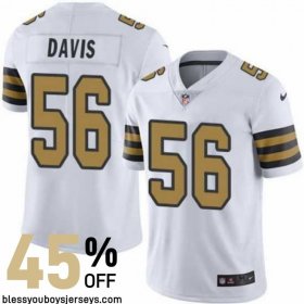 New Orleans Saints Finish Strong Jersey #56 - Davis Fan Favorite Edition