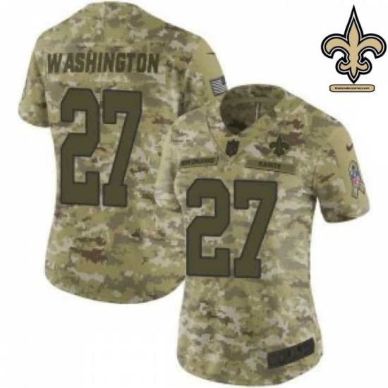 Mesh Breathable Washington #27 MVP Series - New Orleans Saints Sir Saint Victory Series