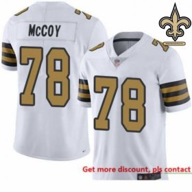 McCoy #78 Who Dat Nation Elite Jersey - New Orleans Saints Organization Authentic