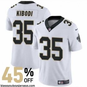 Sublimated Design New Orleans Saints Who Dat Jersey #35 - Kibodi Star Player Version