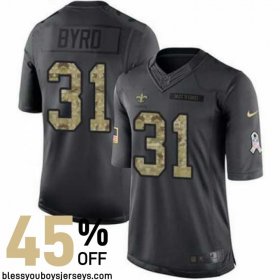 Reinforced Stitching New Orleans Saints Finish Strong Jersey #31 - Byrd Pro Bowl Edition