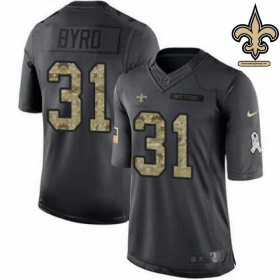 Sublimated Design New Orleans Saints Finish Strong Jersey #31 - Byrd Player Edition