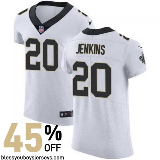 Mesh Breathable Jenkins #20 The Big Easy Limited Edition Jersey - New Orleans Saints Gridiron Glory