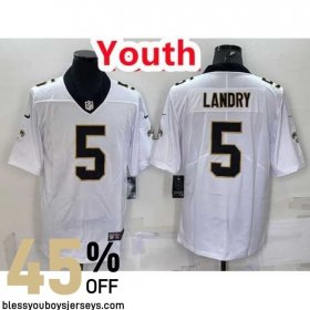 New Orleans Saints Finish Strong Jersey #5 - Landry Player Edition