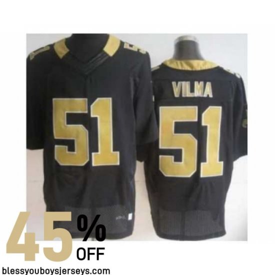 Mesh Breathable Vilma #51 Who Dat Nation Vapor Untouchable Jersey - New Orleans Saints Club Special