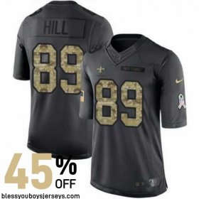 Authentic Pro-Fit New Orleans Saints Finish Strong Jersey #89 - Hill Legendary Player Collection