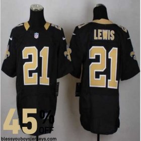 Lewis #21 Who Dat Nation Game-Worn Jersey - New Orleans Saints Gridiron Glory Lewis #21 Who Dat Nation Game-Worn Jersey - New Orleans Saints Gridiron Glory