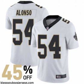 Authentic Pro-Fit Alonso #54 The Big Easy Elite Jersey - New Orleans Saints Organization Authentic
