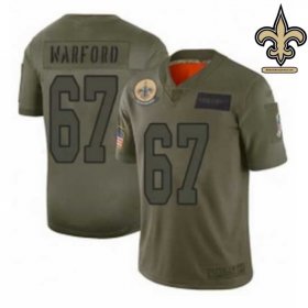 New Orleans Saints Finish Strong Jersey #67 - Warford Fan Favorite Edition