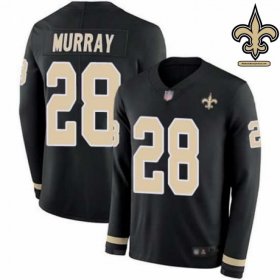 Authentic Pro-Fit Murray #28 Black and Gold Collector's Jersey - New Orleans Saints Franchise Edition