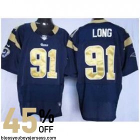 Mesh Breathable Long #91 The Big Easy Replica Jersey - New Orleans Saints Team Official
