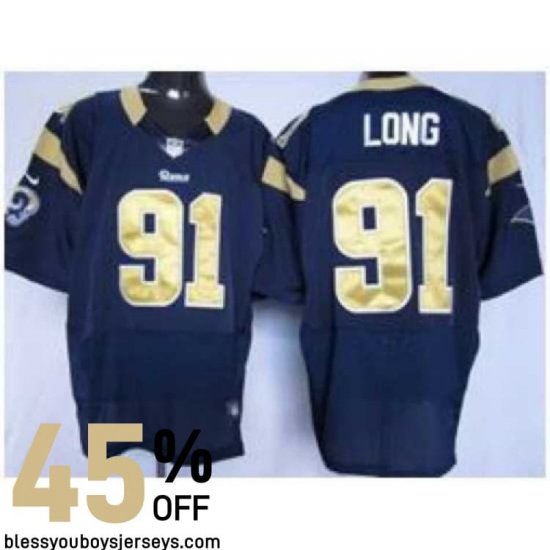 Mesh Breathable Long #91 The Big Easy Replica Jersey - New Orleans Saints Team Official