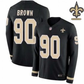 Brown #90 The Big Easy Game-Worn Jersey - New Orleans Saints Club Special