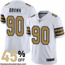 Brown #90 Pro Bowl Edition - New Orleans Saints Sir Saint Playoff Ready