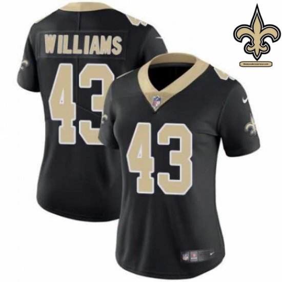 Reinforced Stitching New Orleans Saints Who Dat Jersey #43 - Williams Fan Favorite Edition