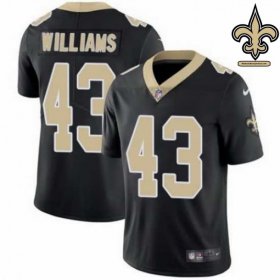 Twill Embroidered Williams #43 Legendary Player Collection - New Orleans Saints Sir Saint Victory Series Twill Embroidered Williams #43 Legendary Player Collection - New Orleans Saints Sir Saint Victory Series