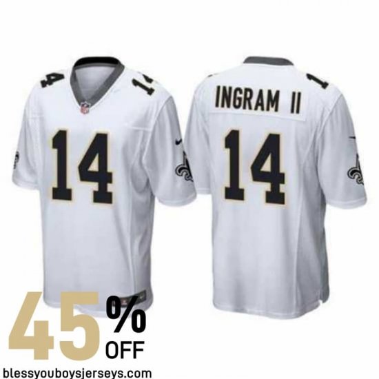 Authentic Pro-Fit II #14 Black and Gold Vapor Untouchable Jersey - New Orleans Saints Team Official