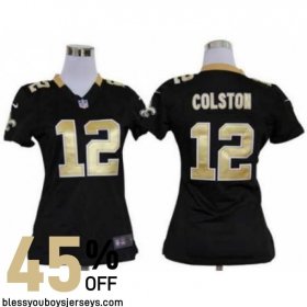 Twill Embroidered New Orleans Saints Who Dat Jersey #12 - Colston Fan Favorite Edition
