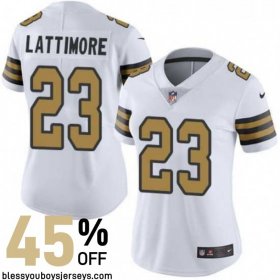 Reinforced Stitching New Orleans Saints Who Dat Jersey #23 - Lattimore Fan Favorite Edition