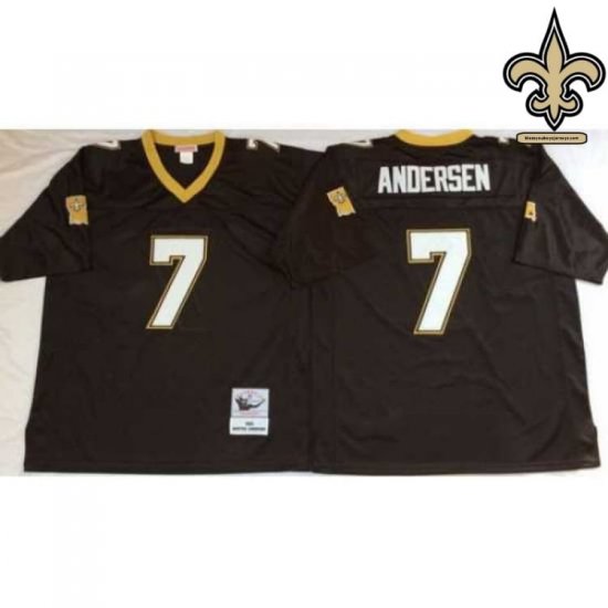 Reinforced Stitching New Orleans Saints Who Dat Jersey #7 - Andersen Fan Favorite Edition