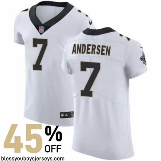 Authentic Pro-Fit Andersen #7 Fan Favorite Edition - New Orleans Saints Sir Saint Playoff Ready