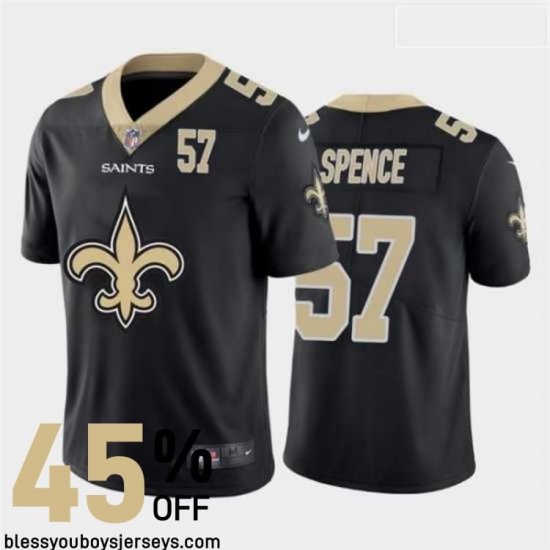 Reinforced Stitching New Orleans Saints vs Atlanta Falcons Replica Jersey #57 | 2025