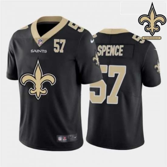Twill Embroidered New Orleans Saints Who Dat Jersey #57 - Spence Legendary Player Collection