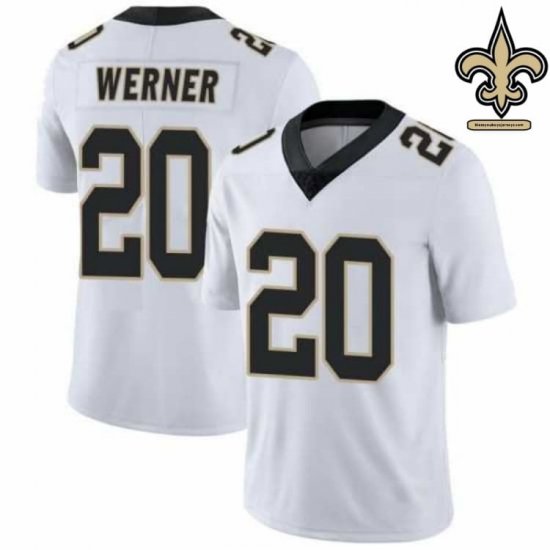 Authentic Pro-Fit New Orleans Saints Who Dat Jersey #20 - Werner Fan Favorite Edition