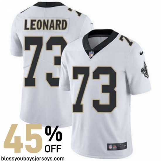 Authentic Pro-Fit Leonard #73 MVP Series - New Orleans Saints Sir Saint Game Day