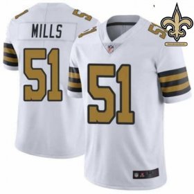 Sublimated Design New Orleans Saints vs Atlanta Falcons Authentic Jersey #51 | 2025