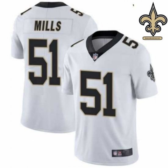 Mills #51 The Big Easy Signature Series Jersey - New Orleans Saints Team Official