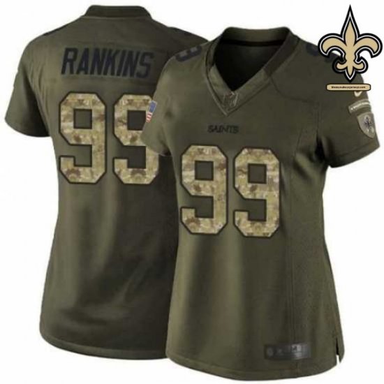 Reinforced Stitching Rankins #99 The Big Easy Limited Edition Jersey - New Orleans Saints Gridiron Glory